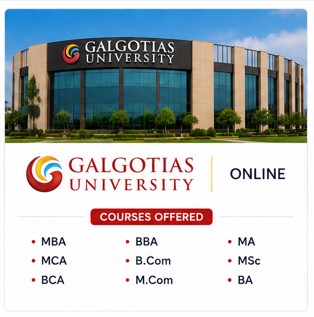 Galgotia unversity online